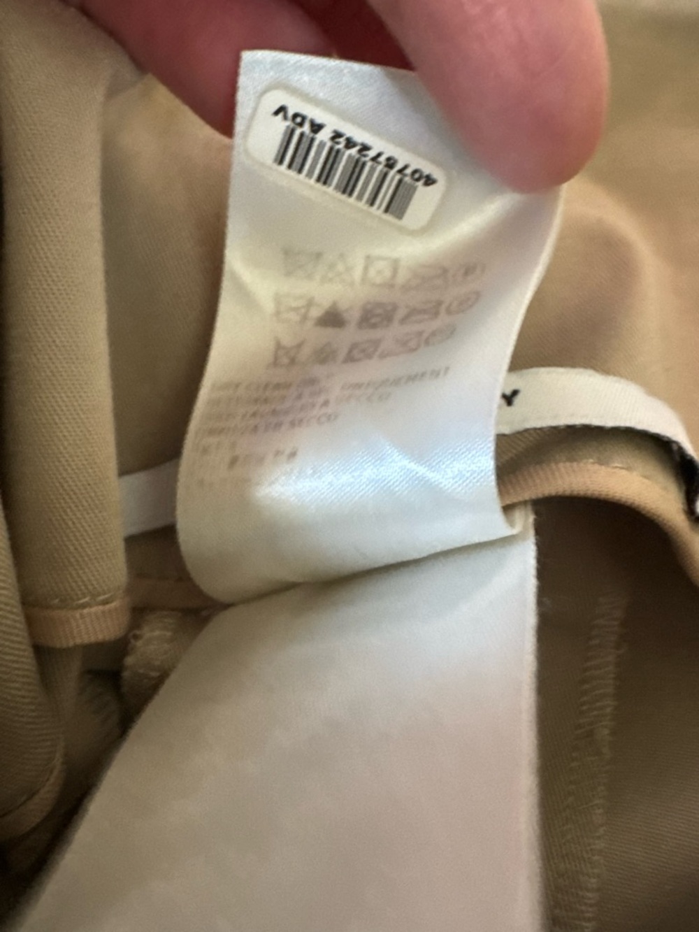 Another Tomorrow Drop-Waist Pleated Khaki Midi Skirt - Picture 11 of 13